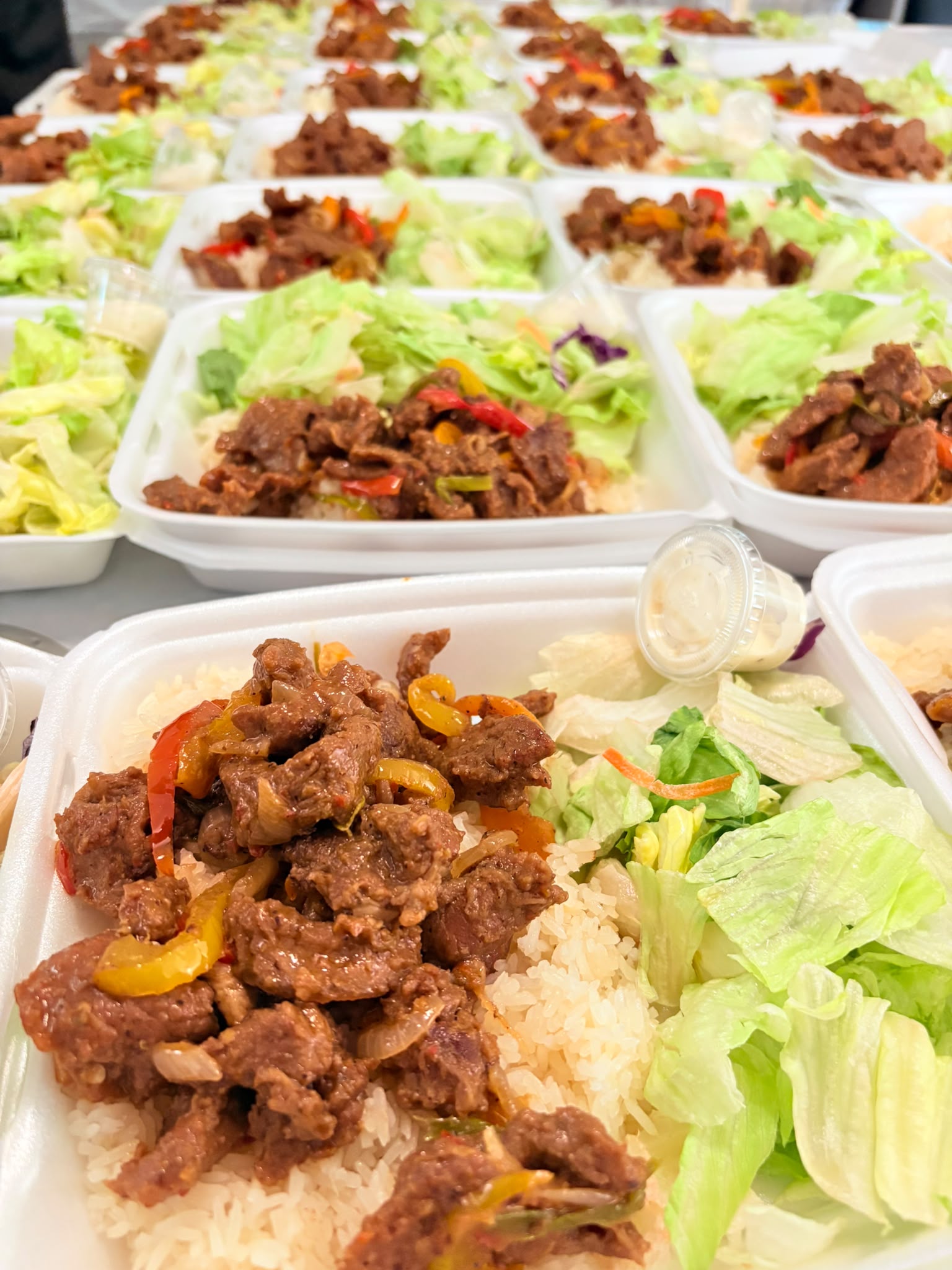 Beef stir-fry meal box